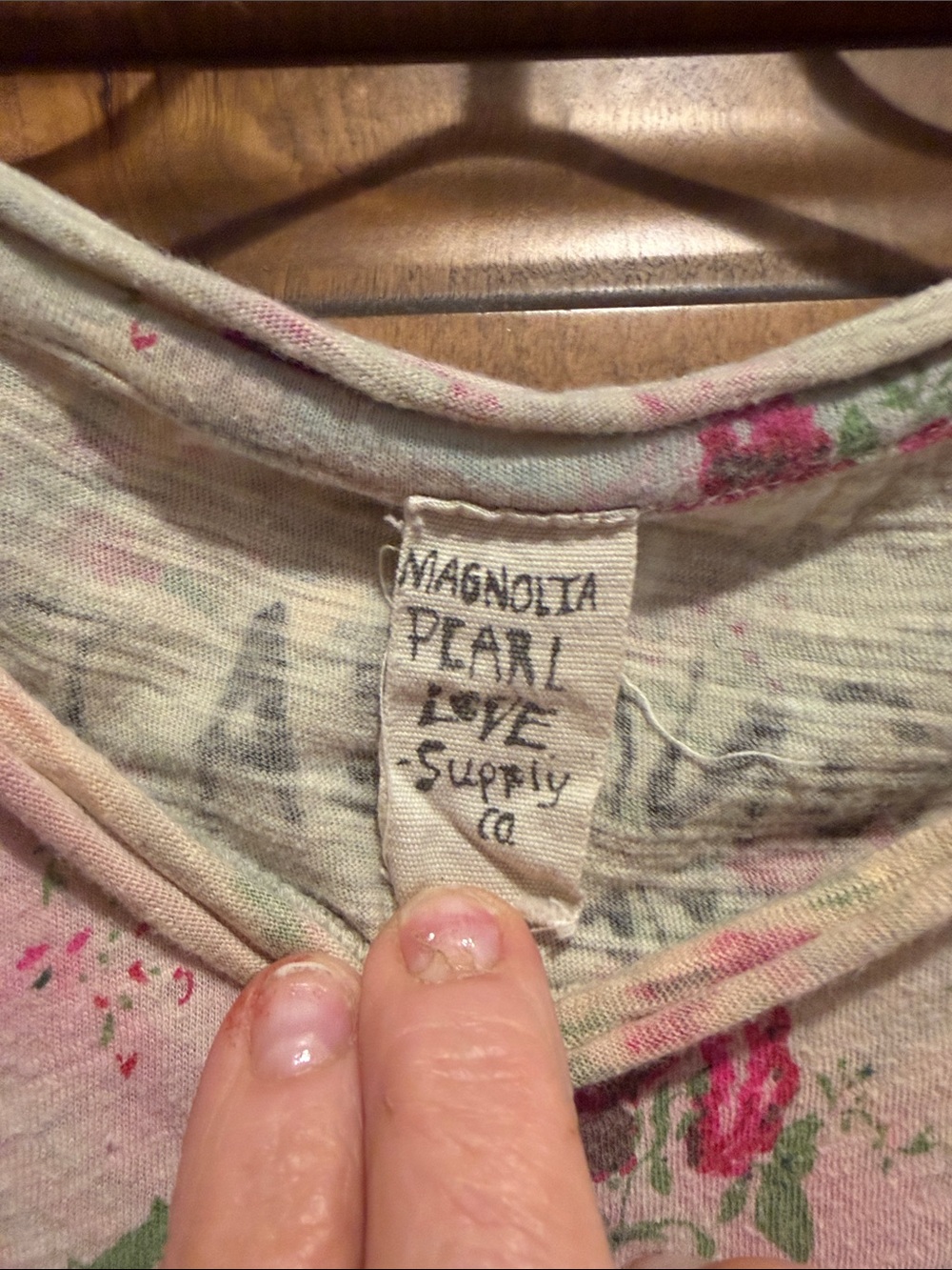 Magnolia pearl floral print T - Picture 2 of 3